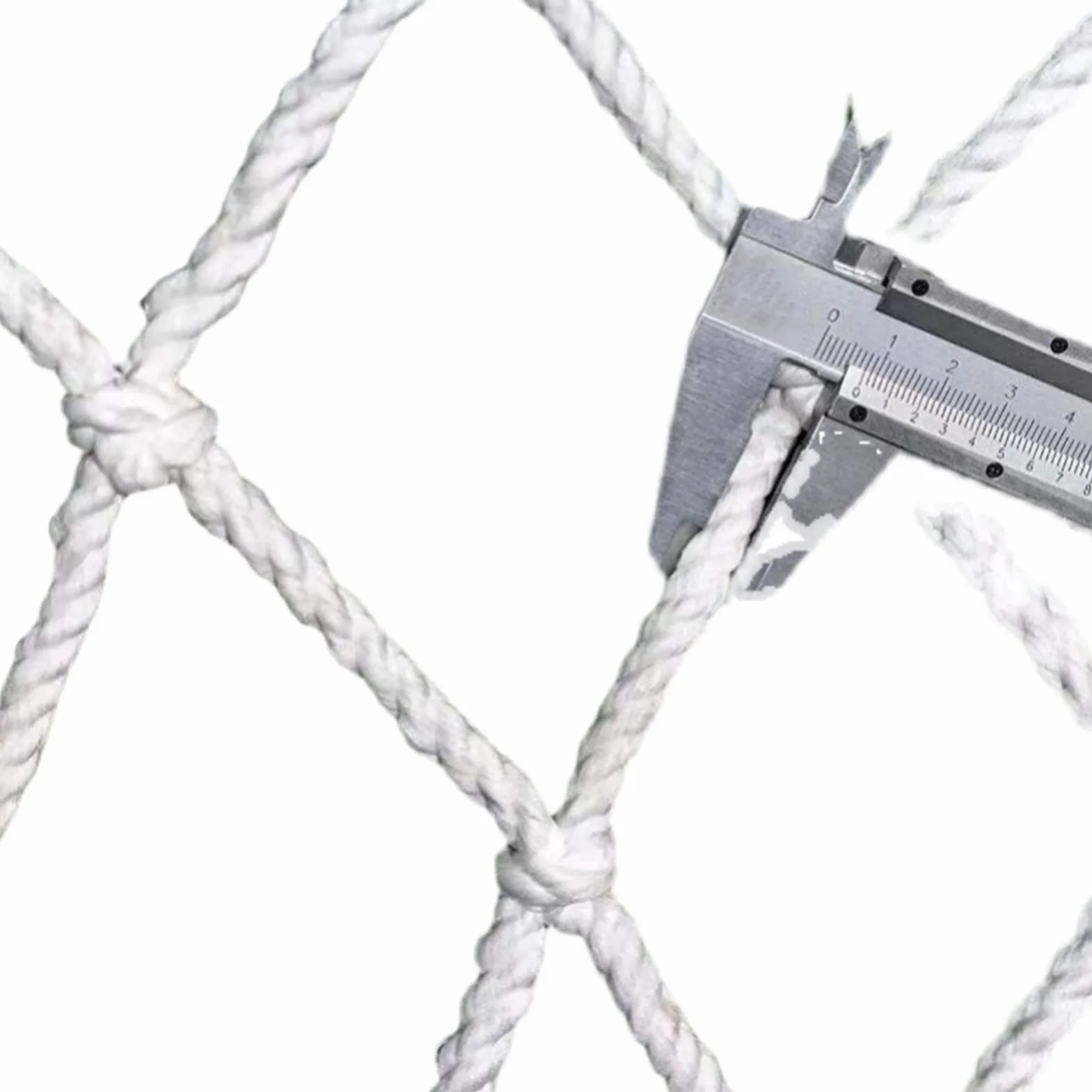 Nylonowa Siatka Ochronna Odporny na Rozdarcie Siatka Bezpieczeństwa Dla Kotów Domowych Ochrona Przed Upadkiem Z Balkonów i Schodów (Color : White, Size : 5x6.5m)