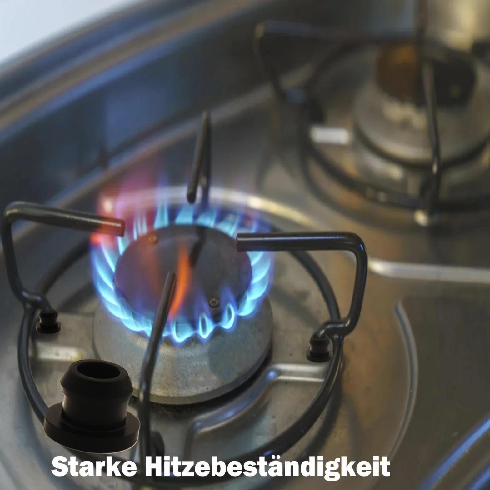 Gumowe przepusty do wsporników garnków, 12 sztuk, gumowe nóżki, tulejki gumowe do wsporników garnków Dometic Smev i Thetford z prętami 5mm, gumowe nóżki antykorozyjne, wyposażenie kampera