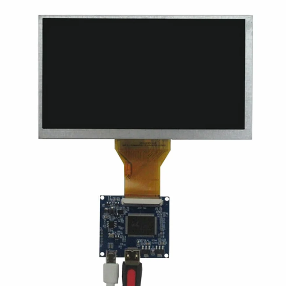 6,5 cala, 800 x 480, uniwersalny, przenośny, wyświetlacz LCD, mini HDMI, 5 V, płyta sterująca sterownikiem, Raspberry Pi PC, komputer, monitor drugi ekran.