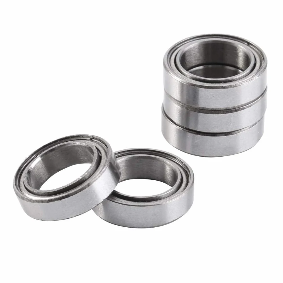 Łożyska kulkowe, 10 sztuk 6700ZZ podwójnie ekranowane łożyska kulkowe o cienkiej ścianie, miniaturowe łożysko kulkowe 10 x 15 x 4 mm cienkościenne łożyska kulkowe