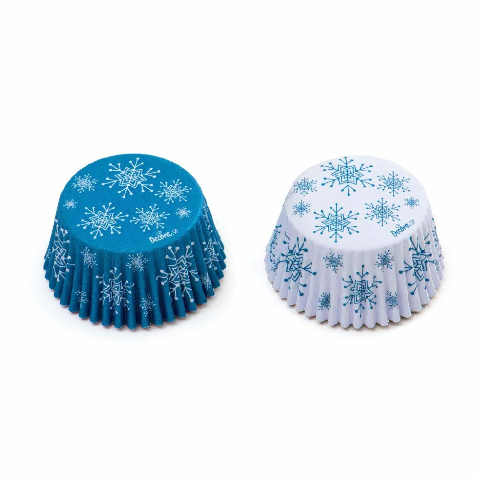 Decora 0339847 Frozen Star 50 x 32 mm 36 szt., papier, wielokolorowe