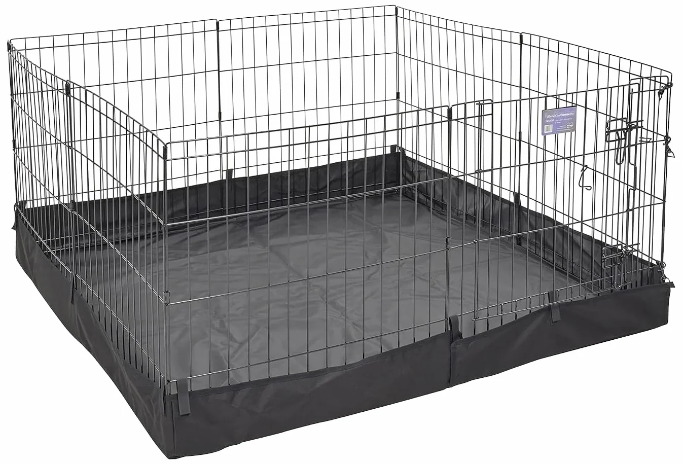 MidWest Homes for Pets Kwadratowe pióro do ćwiczeń dno z siatki