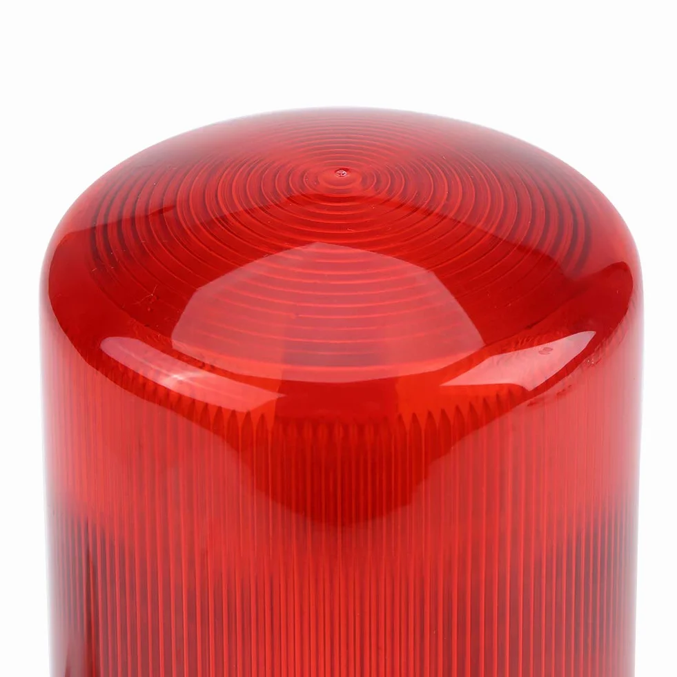 Czerwone światło ostrzegawcze LED ostrzegawcza ostrzegawcza Obrotowa ostrzegawcza ostrzegawcza AC220V