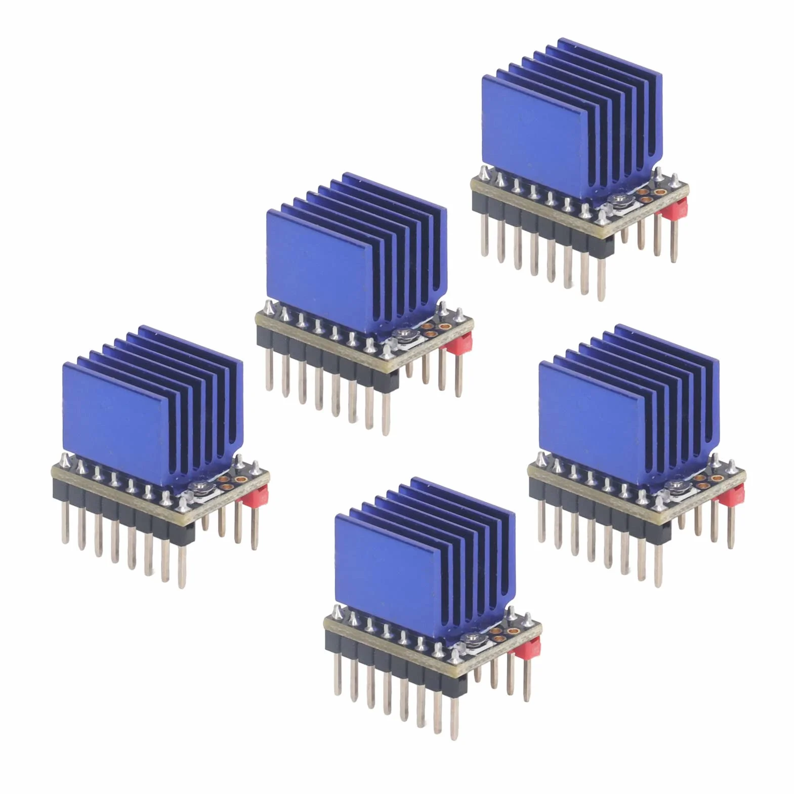TMC2209 Sterownik Silnika Krokowego, 256 Mikrokroków 2.8A moduł do MKS Gen L V2.0 SKR 1.3 1.4 Płyta Drukarki 3D