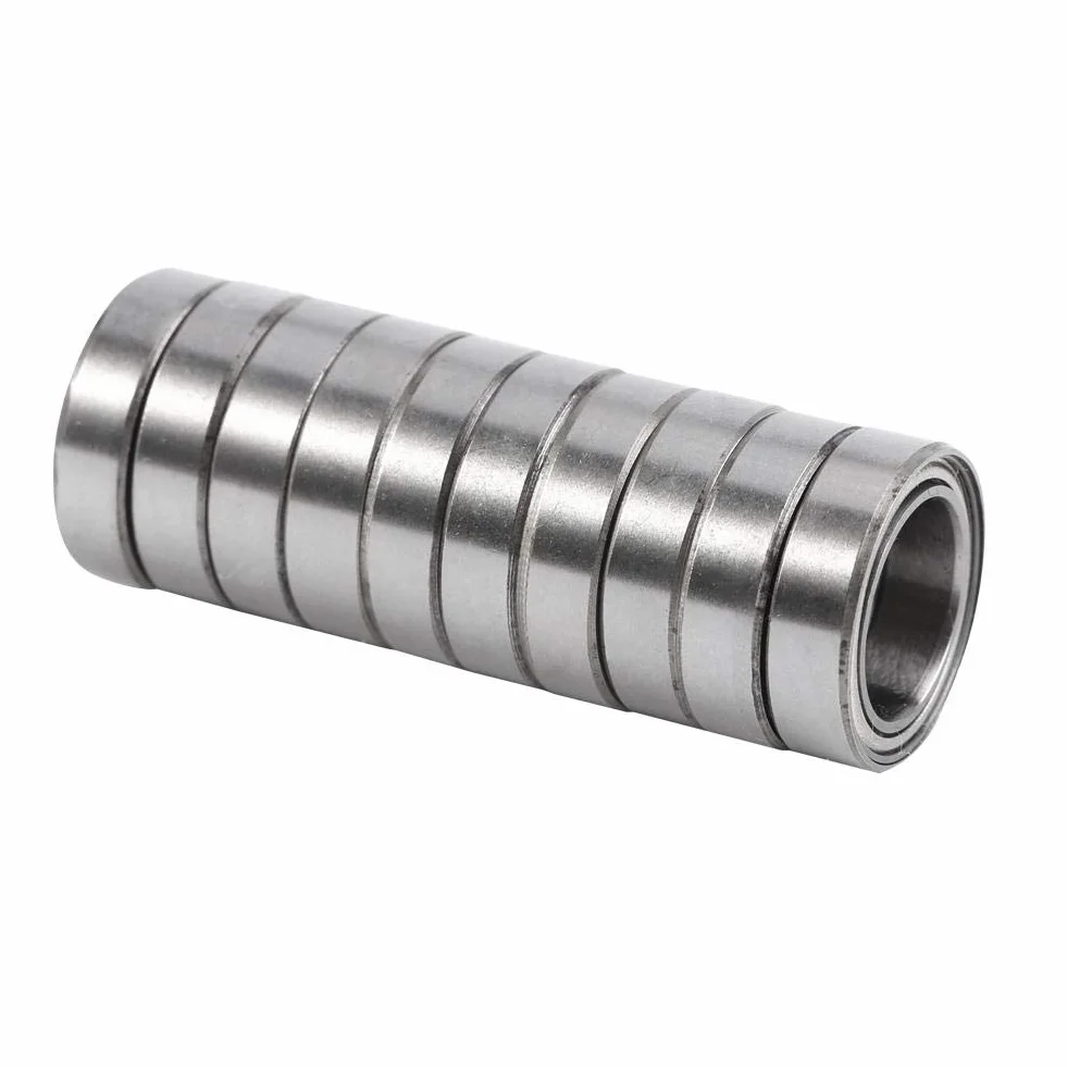 Łożyska kulkowe, 10 sztuk 6700ZZ podwójnie ekranowane łożyska kulkowe o cienkiej ścianie, miniaturowe łożysko kulkowe 10 x 15 x 4 mm cienkościenne łożyska kulkowe
