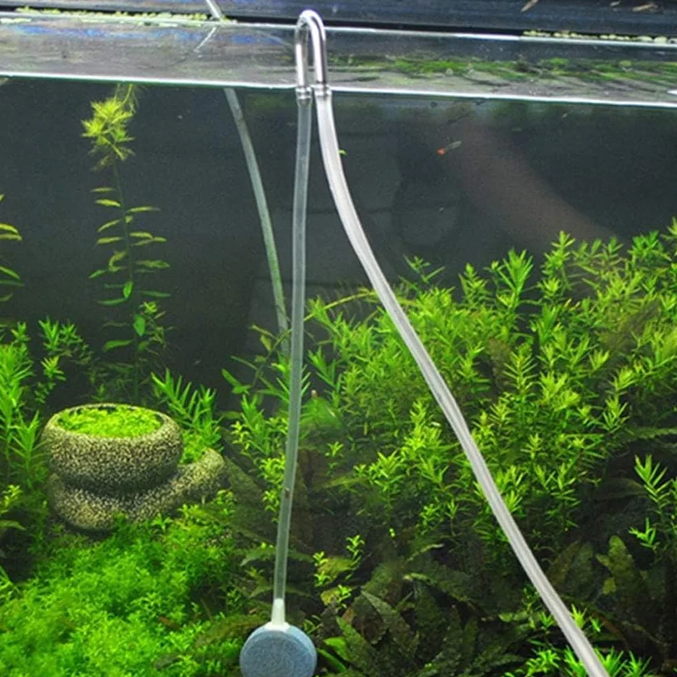 Alnicov Aquarium CO2 Rura ze stali nierdzewnej w kształcie litery U, rura łącząca pompę akwariową, mini kolanko do akwarium, do akwarium