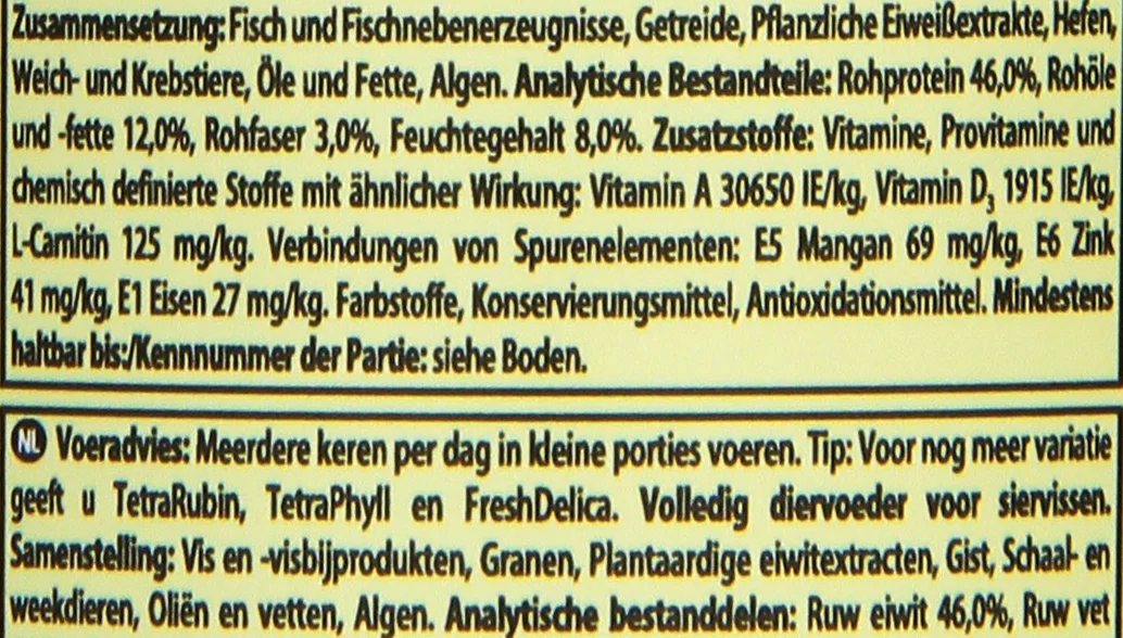 Tetra Min Crisps – karma dla wszystkich tropikalnych ryb ozdobnych o wysokiej wartości odżywczej i minimalnym obciążeniu wody, 250 ml