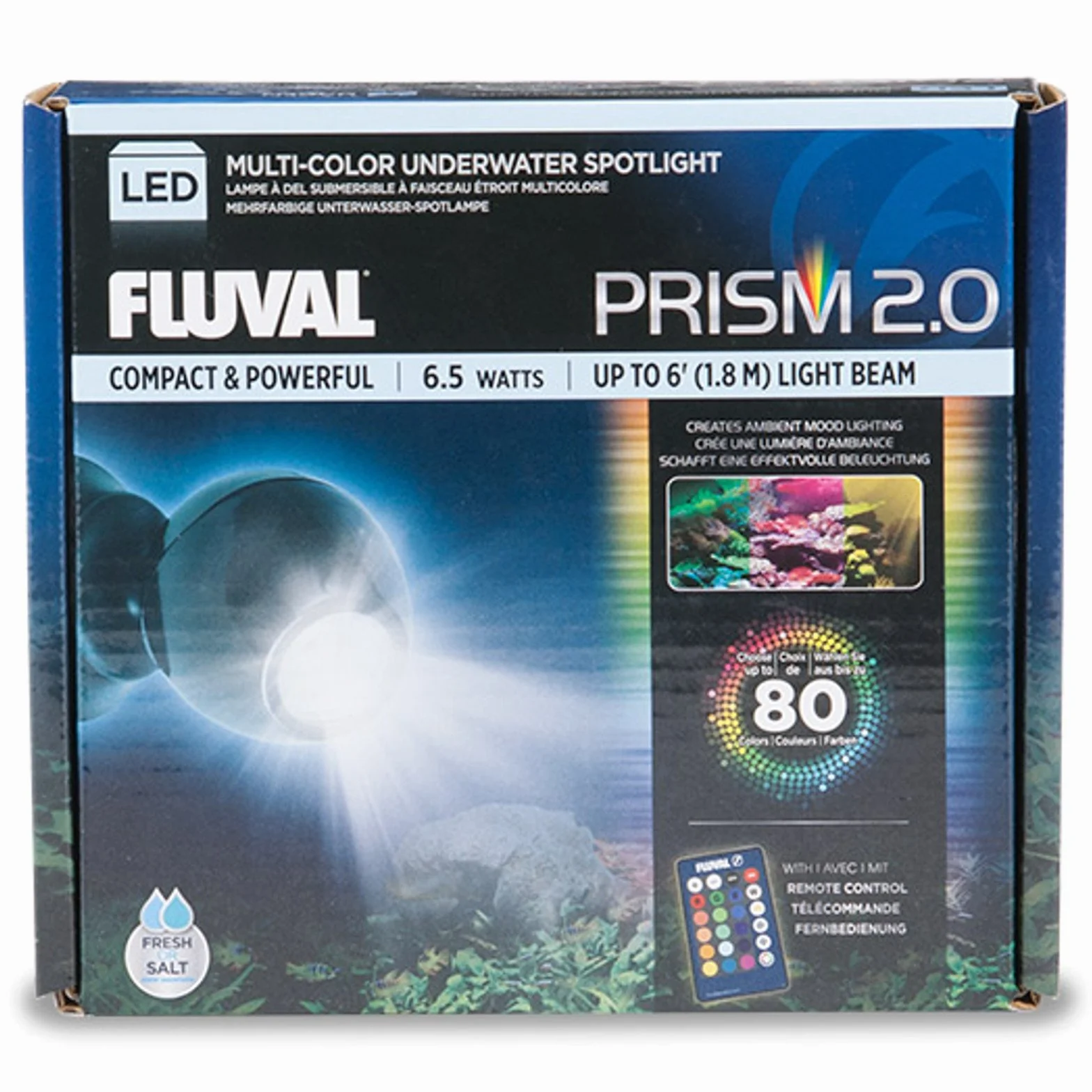 Fluval Prism Oświetlenie akwariowe 2.0 LED Spot Light 6,5 W