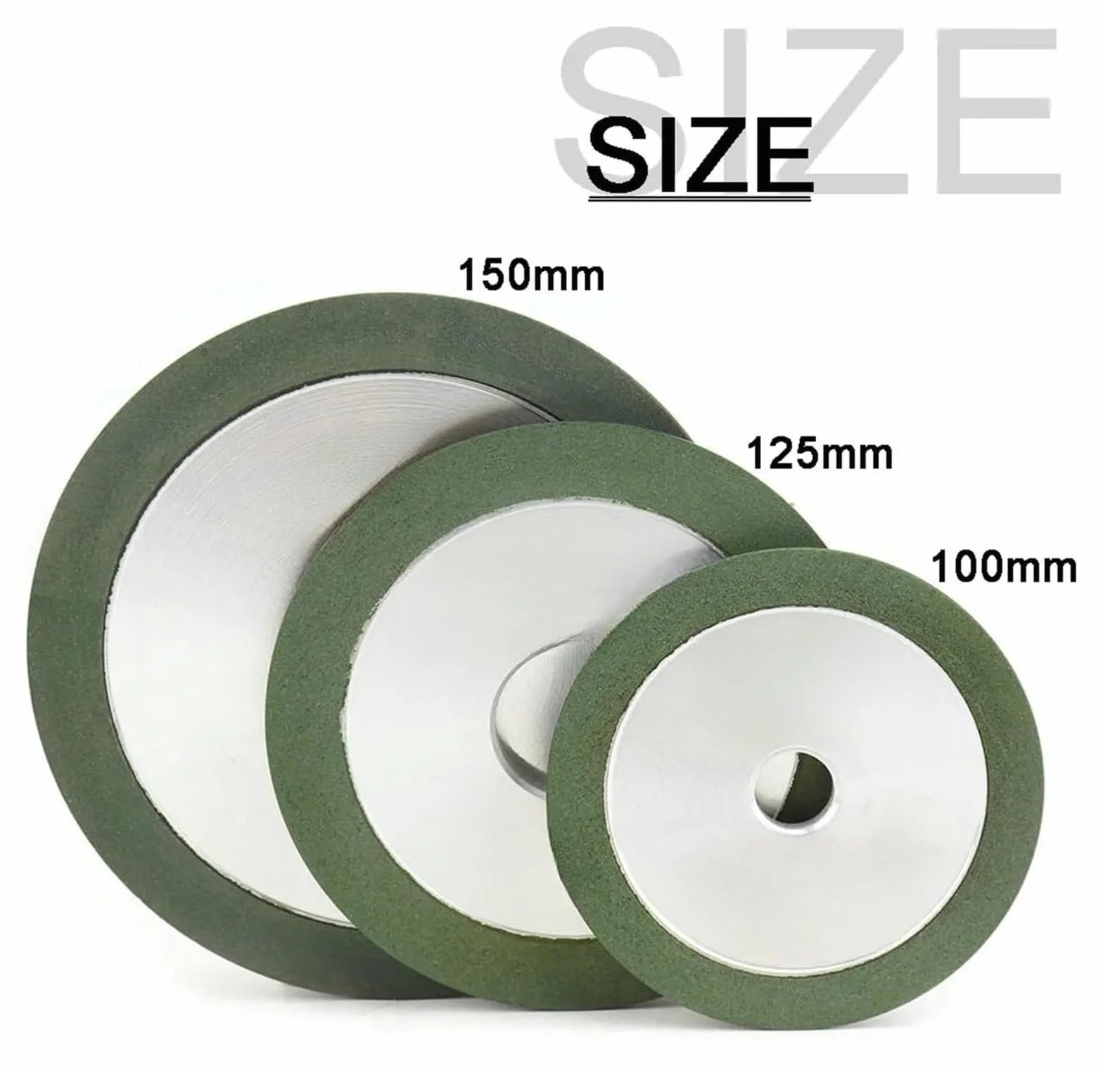 Diamond Grinding Wheel Cutting Disc 100/125/150mm Resin Bond Carbide Metal for Tungsten Steel Milling Cutter