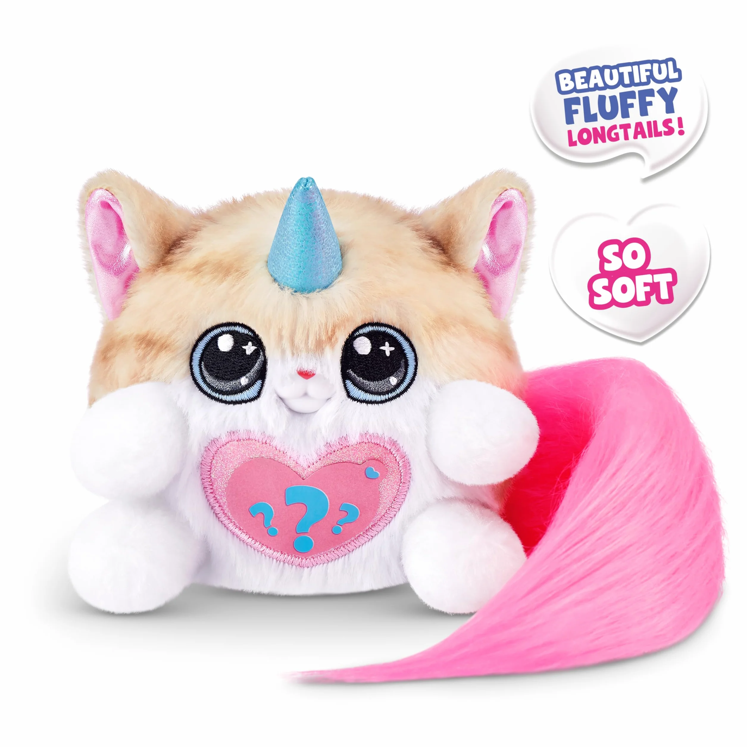 Rainbocorns 92104H Kittycorn Surprise, seria 3, Norwegian Forest Cat (Astrid), rozmiar S (21,5 cm)