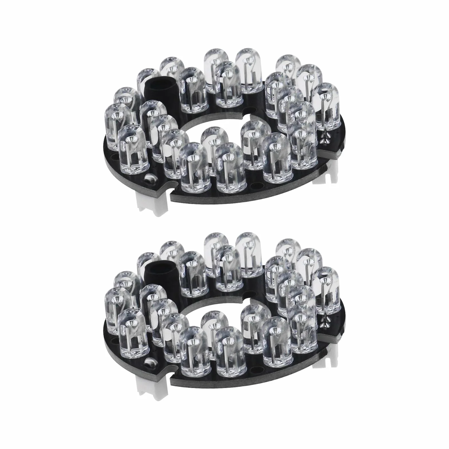 ECSiNG 2 x 24 diody LED na podczerwień 850 nm, zasięg 20-30 m, czarna