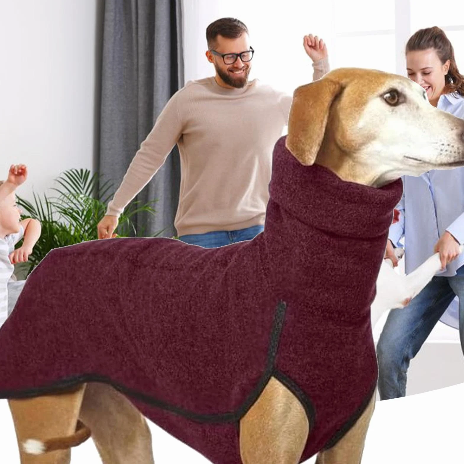 Sweter Whippet, Sweter Chartów, Płaszcz z Polaru dla Chartów, Ubrania dla Psów Whippet, Płaszcz Pullover dla Zwierząt Domowych, Ciepły Sweter dla Włoskich Chartów Bluza, Zimowa Rozciągliwa Koszula z