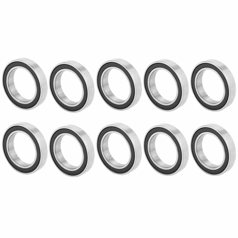 Łożyska kulkowe 6803 2RS gumowe uszczelnienie 17mm 10 sztuk