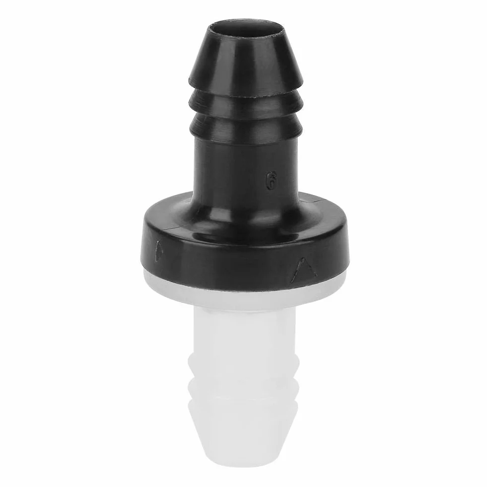 Zawór zwrotny membranowy 3/8" 10 mm PP silikon do żrących chemikaliów