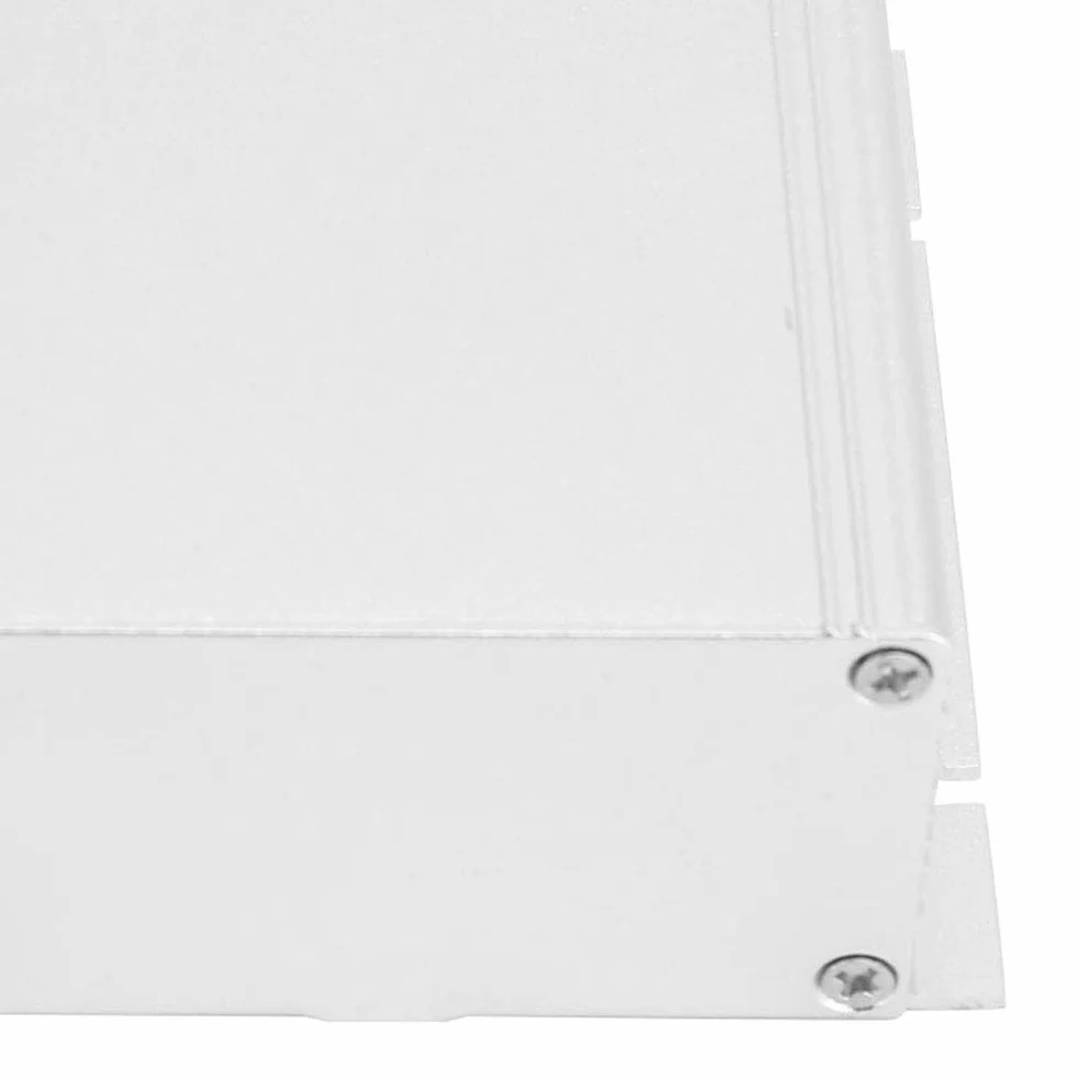 Obudowa aluminiowa Aluminiowe pudełko projektowe na płytkę PCB Elektroniczna obudowa projektowa 39 x 88 x 100 mm srebrno-biały