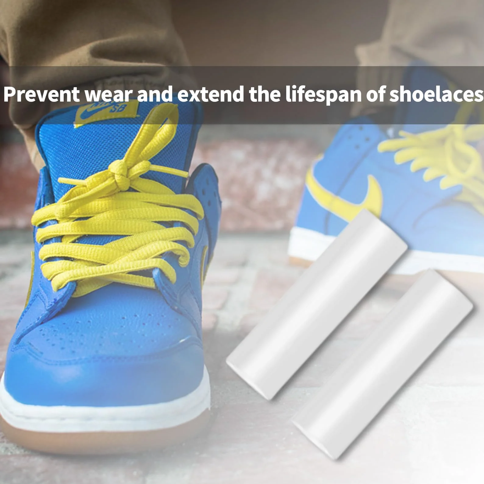 Sznurowadła termokurczliwe 5 mm przezroczyste uszczelniające do butów sneaker