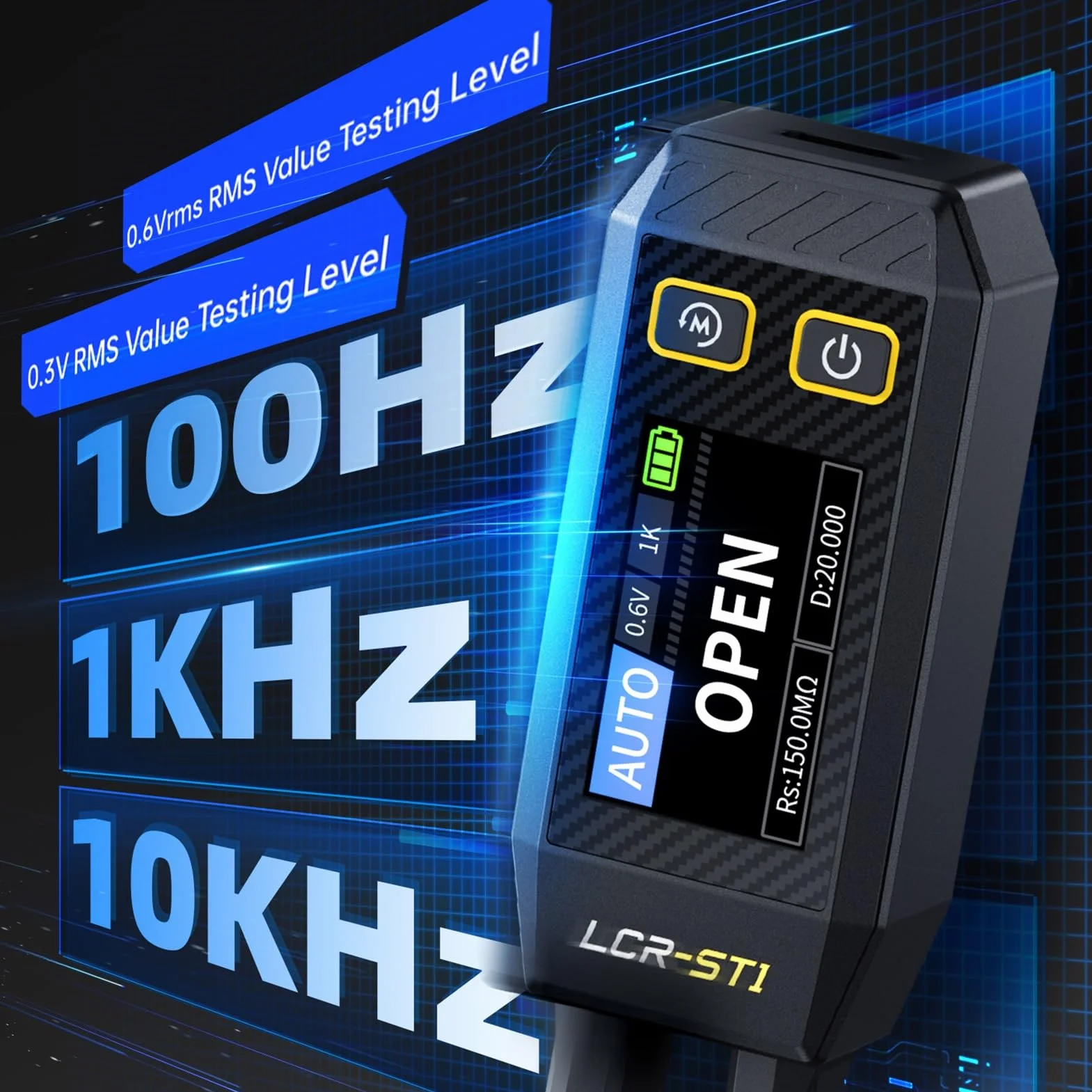 DEWIN LCR-ST1 Smart Tweezer Bridge Kit, cyfrowy tester komponentów