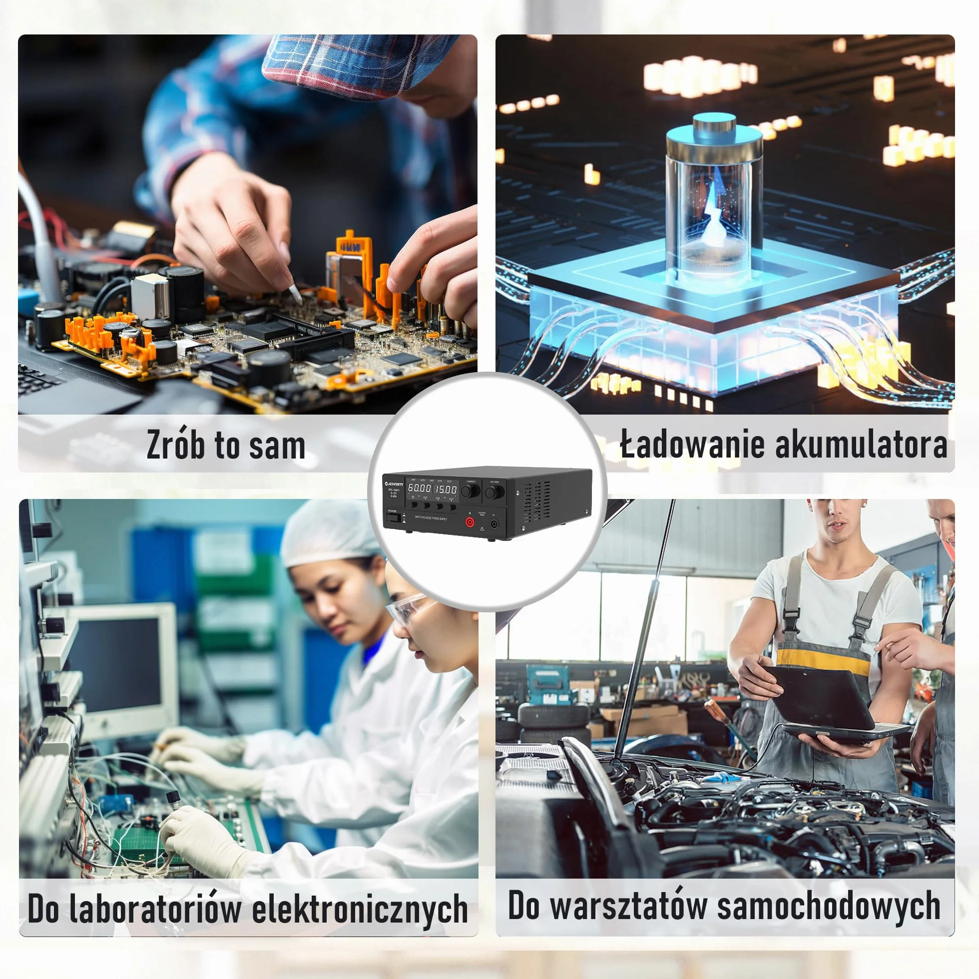 DC regulowany zasilacz laboratoryjny, 0-15V 0-60A 900w przełączany zasilacz stołowy DC regulowany z pokrętłem enkodera, włącznikiem/wyłącznikiem wyjścia, 4-cyfrowym wyświetlaczem LED, OVP i OCP