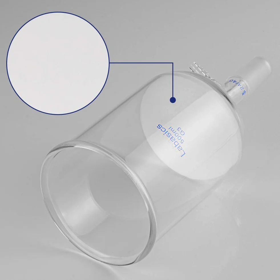 Labasics Lejek filtracyjny ze szkła borokrzemowego Buchner G3 95 mm 120 mm 24/40