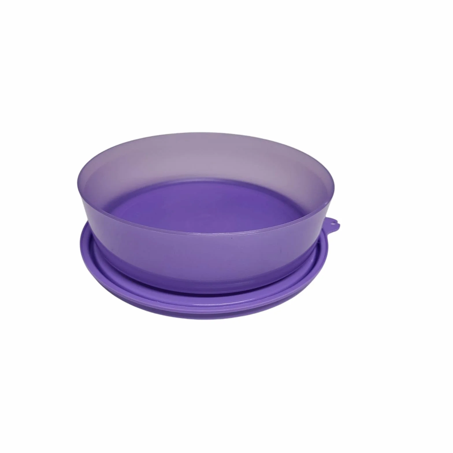 Tupperware Sommer Drops miska z wiszącą pokrywką 350 ml pojemnik na żywność liliowa