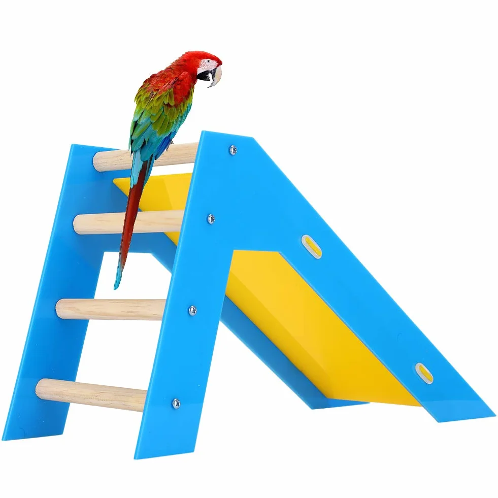 Papuga slajdowe zabawki szkolenie ptaków zabawki edukacyjne papuga drabinki wspinaczkowe okonie zabawki dla papugi budgie kogot konure Lovebird Finch