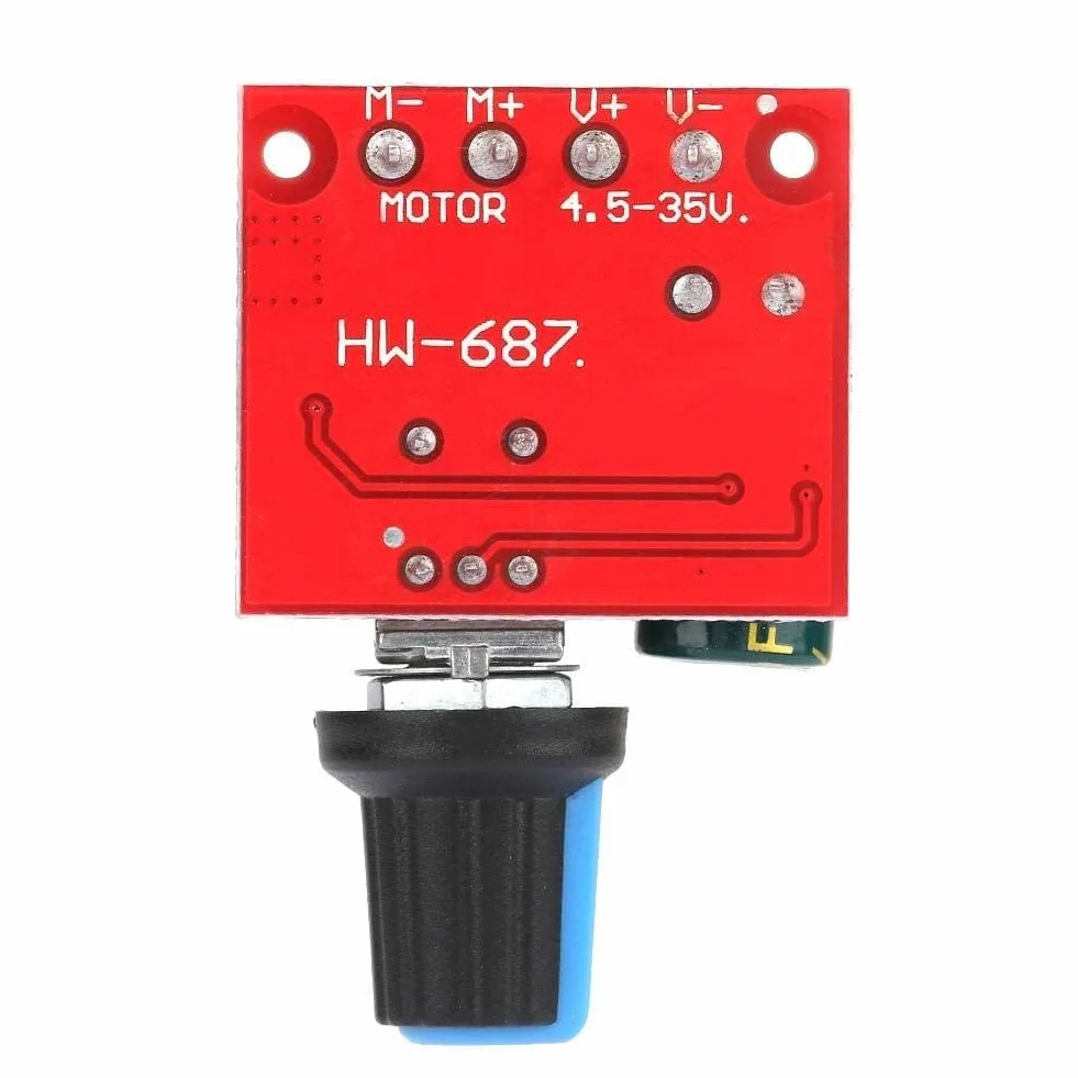 Regulowany regulator napięcia Przełącznik sterownika silnika 5 V-28 V 5A PWM DC Regulator prędkości silnika DC Przełącznik kontrolera Regulator napięcia Ściemniacz LED