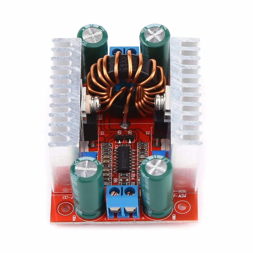 Moduł Step Up, 400W DC-DC Step-up Boost Converter Moduł Zasilacza Stałoprądowego Sterownik LED Konwerter Napięcia Podwyższający Napięcie