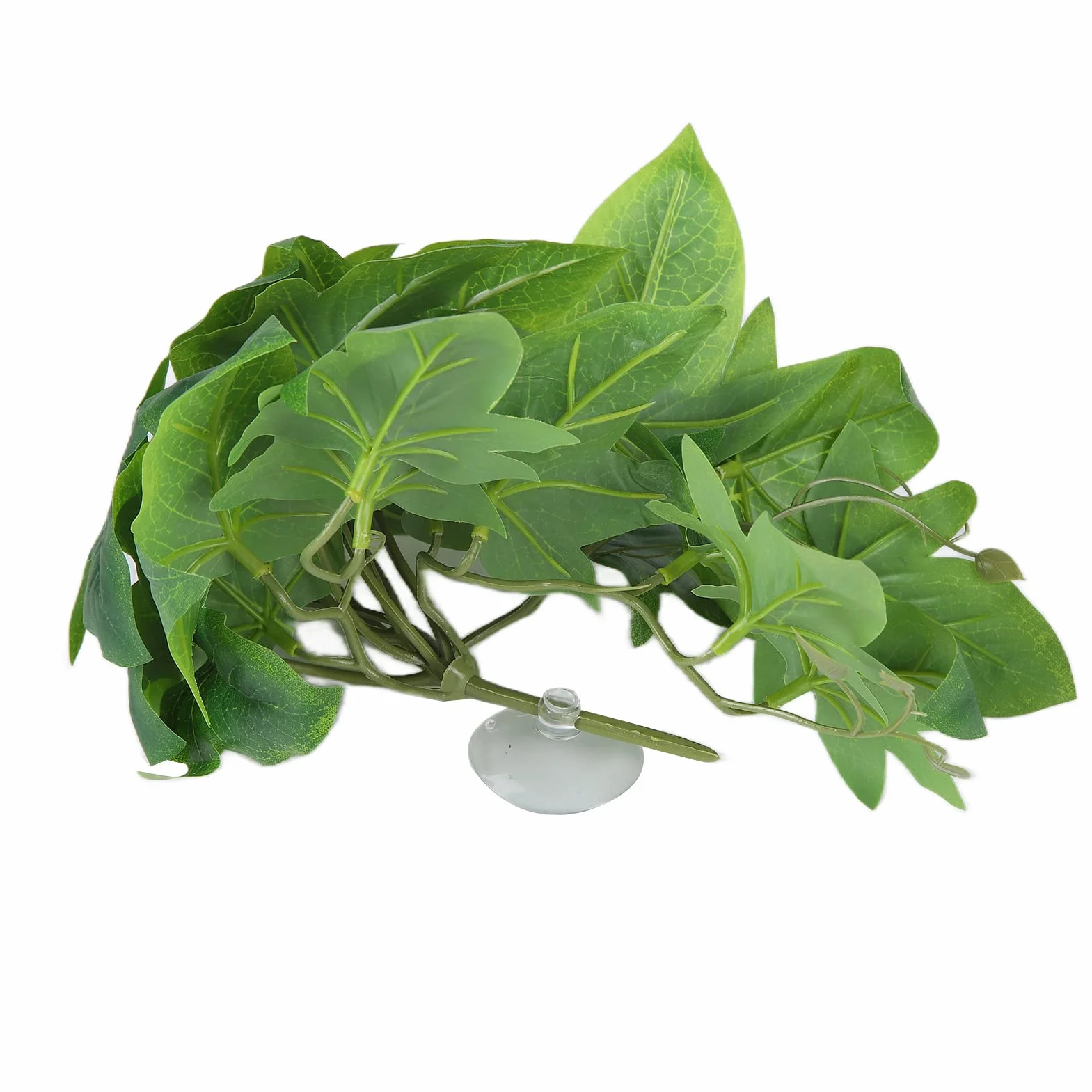 Rośliny Gadowe, Rośliny Terrarium Akcesoria Gadowe 2PCS Symulacja Sztucznej Wody (liście słodkich ziemniaków)