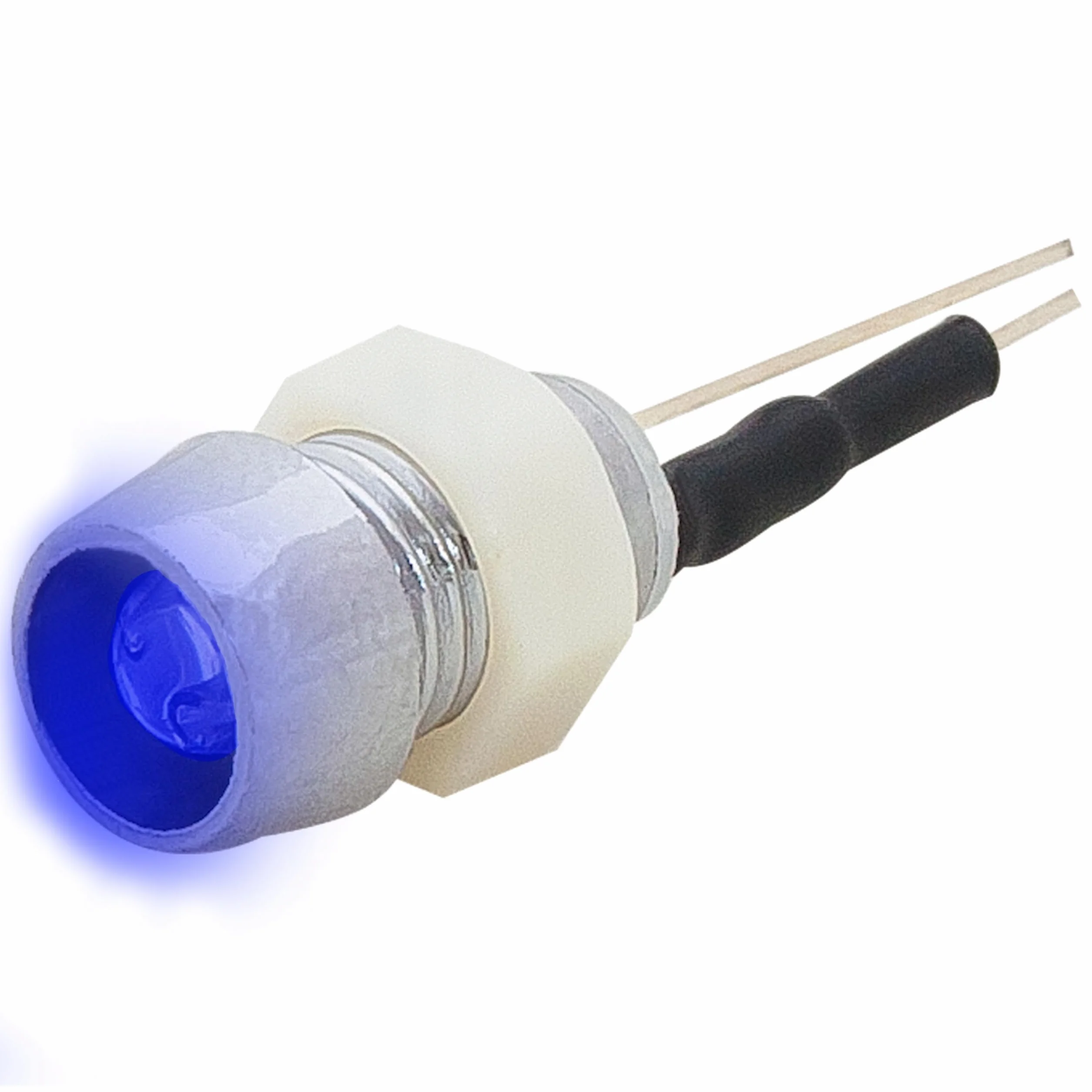 Blow KONTROLKA DIODA LED NIEBIESKA 5MM 12V MIGAJĄCA W OPRAWCE