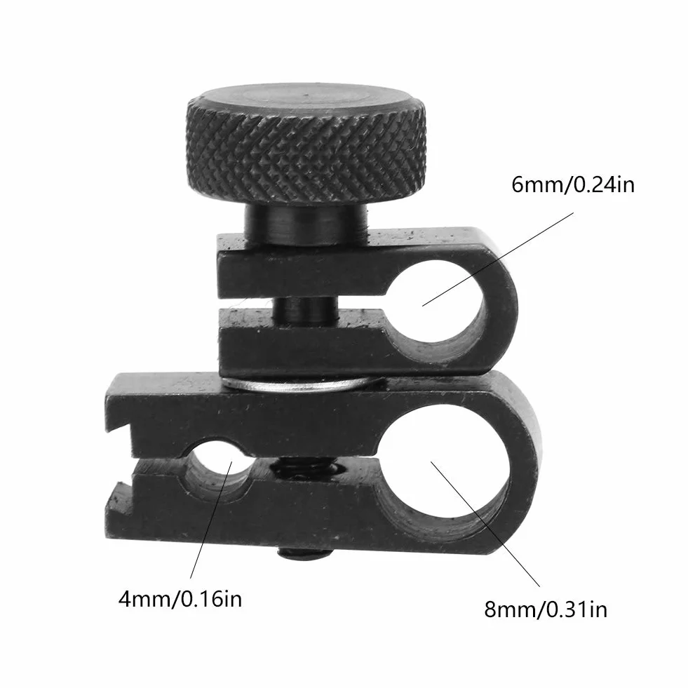 Czujnik zegarowy uchwyt, tuleja zaciskowa uchwytu Dźwignia Czujnik zegarowy obrotowy zacisk zaciskowy na jaskóÅ‚czy ogon Statyw magnetyczny do czujnika zegarowego 8MM 6MM 4MM