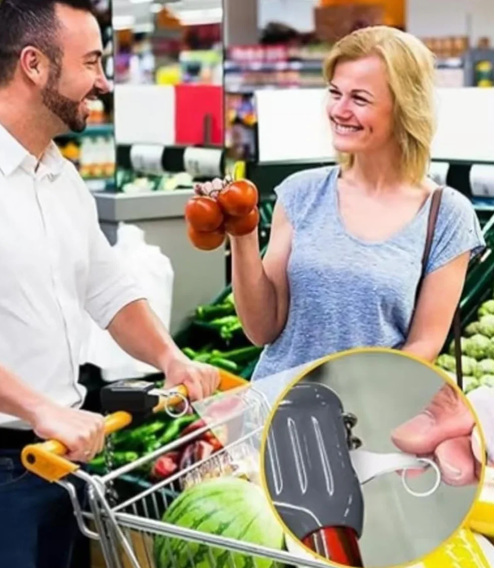 Żetony do wózków na zakupy ze stali nierdzewnej 3 szt. breloczek
