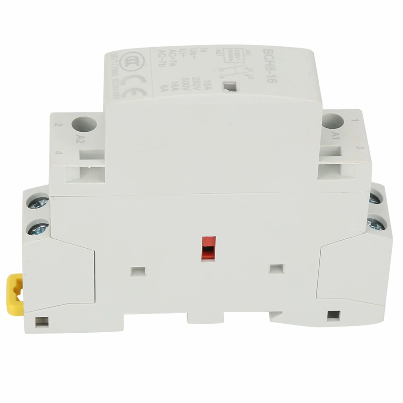 Stycznik modułowy AC 2P 16A 220V/230V, 1NO 1NC, 50/60Hz, montaż na szynie DIN