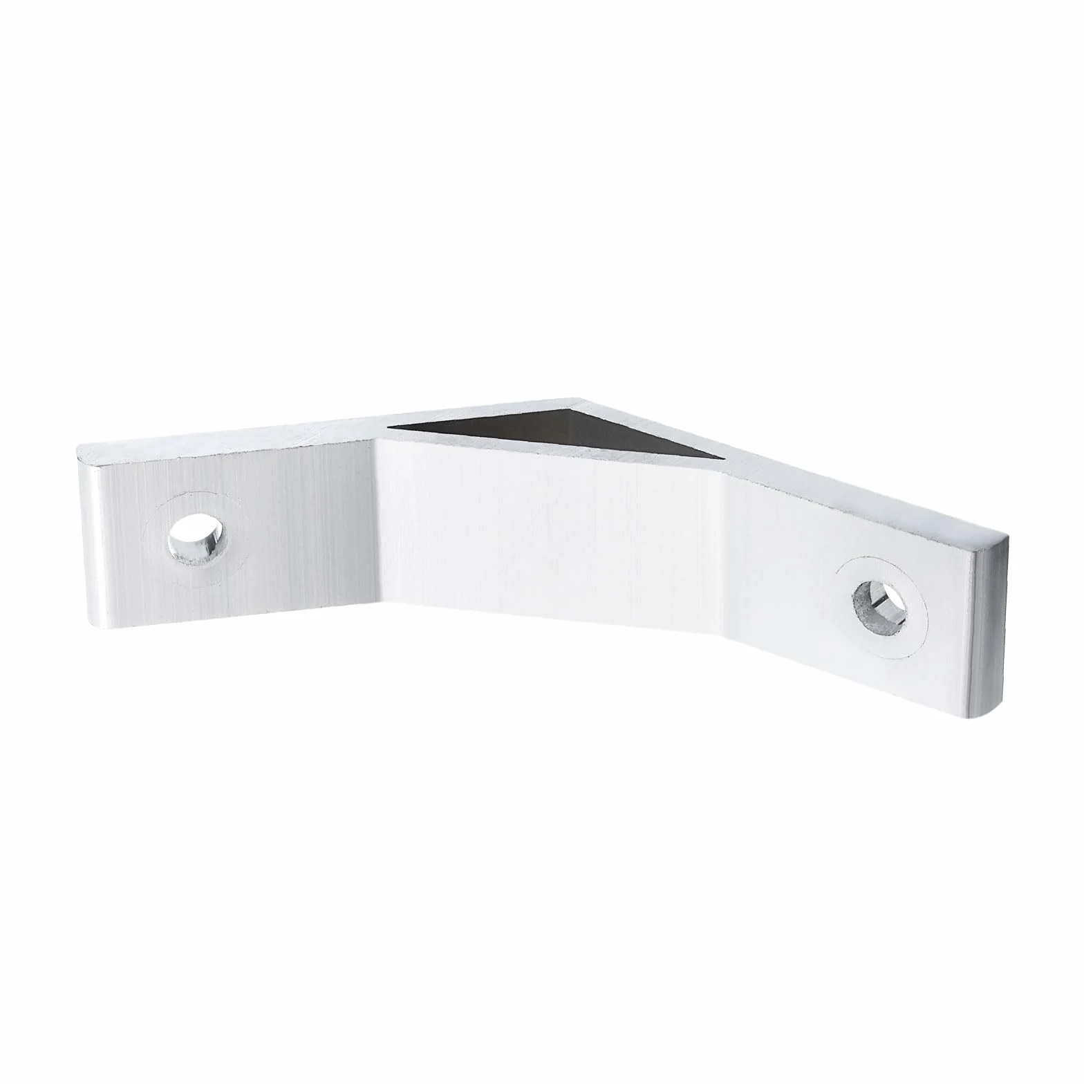 QUARKZMAN 2 szt. 135° kątownik aluminiowy kątownik kątowy wspornik przegubowy łącznik do serii 3030 (odcień srebrny)
