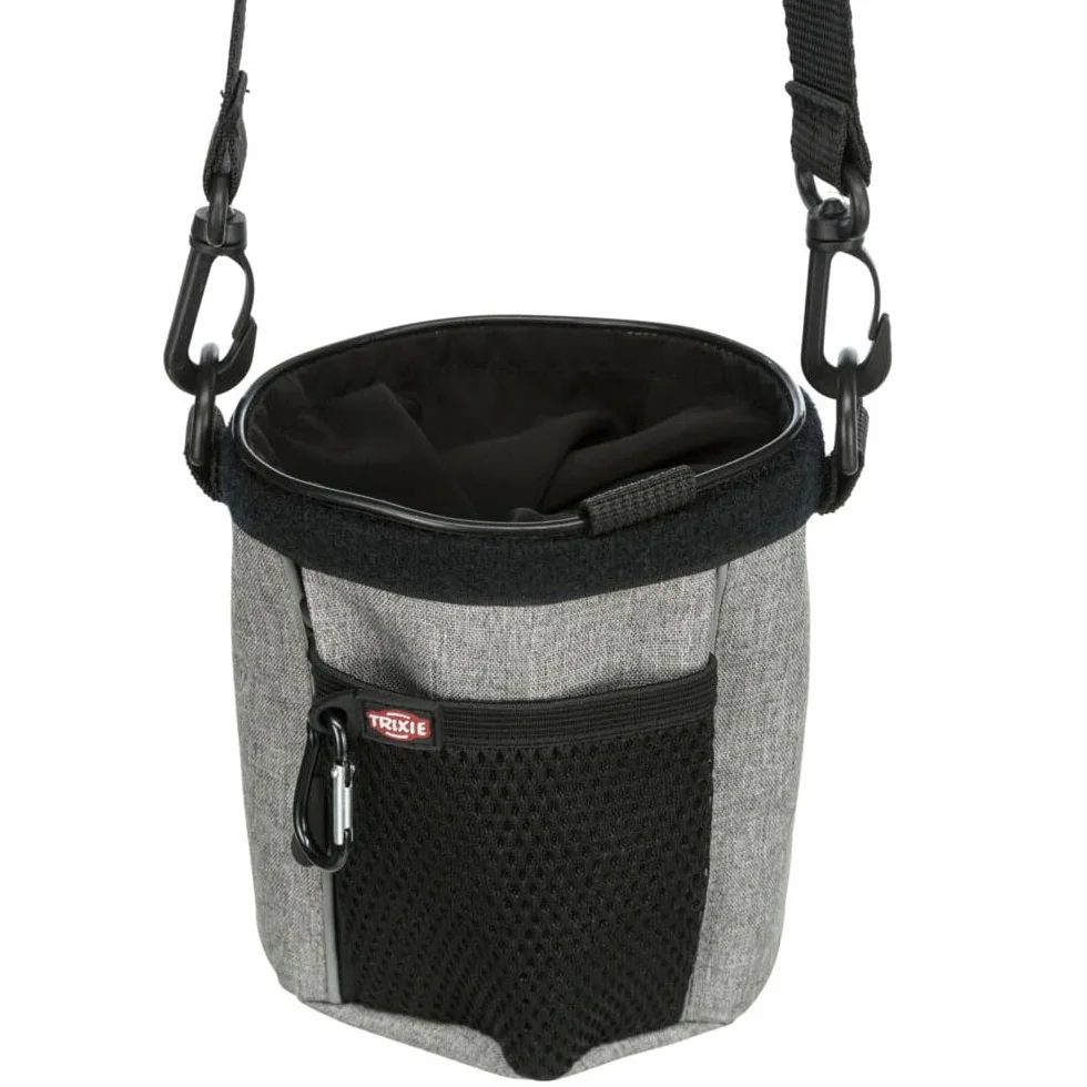 Trixie Multi Twist Torba na Przekąski, Czarny, ø 12 × 17 cm