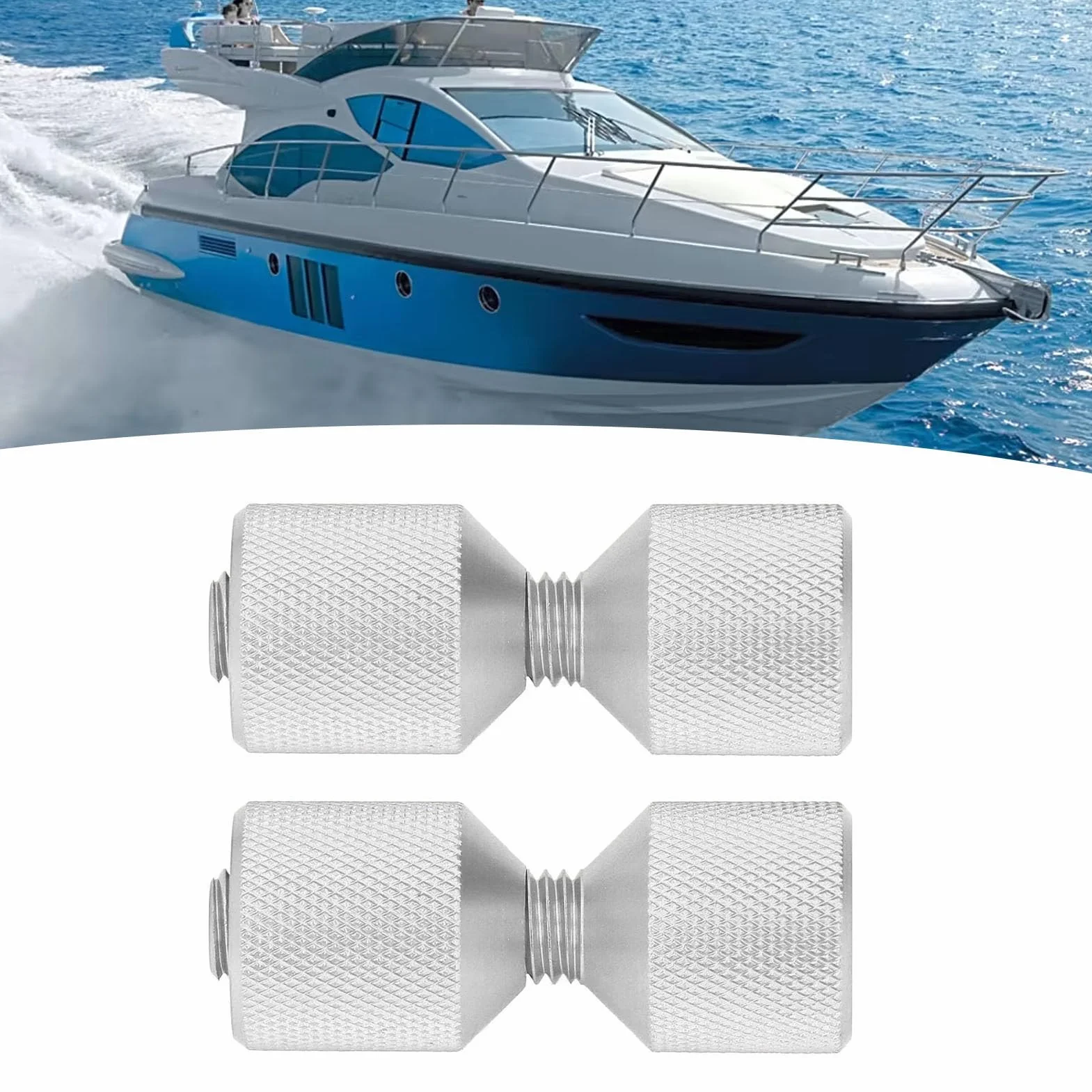 Anodowany sworzeń wyrównujący kołnierza 1-1/8 Cala 0,5-14" 150 LB, 2 szt. Pomarańczowy