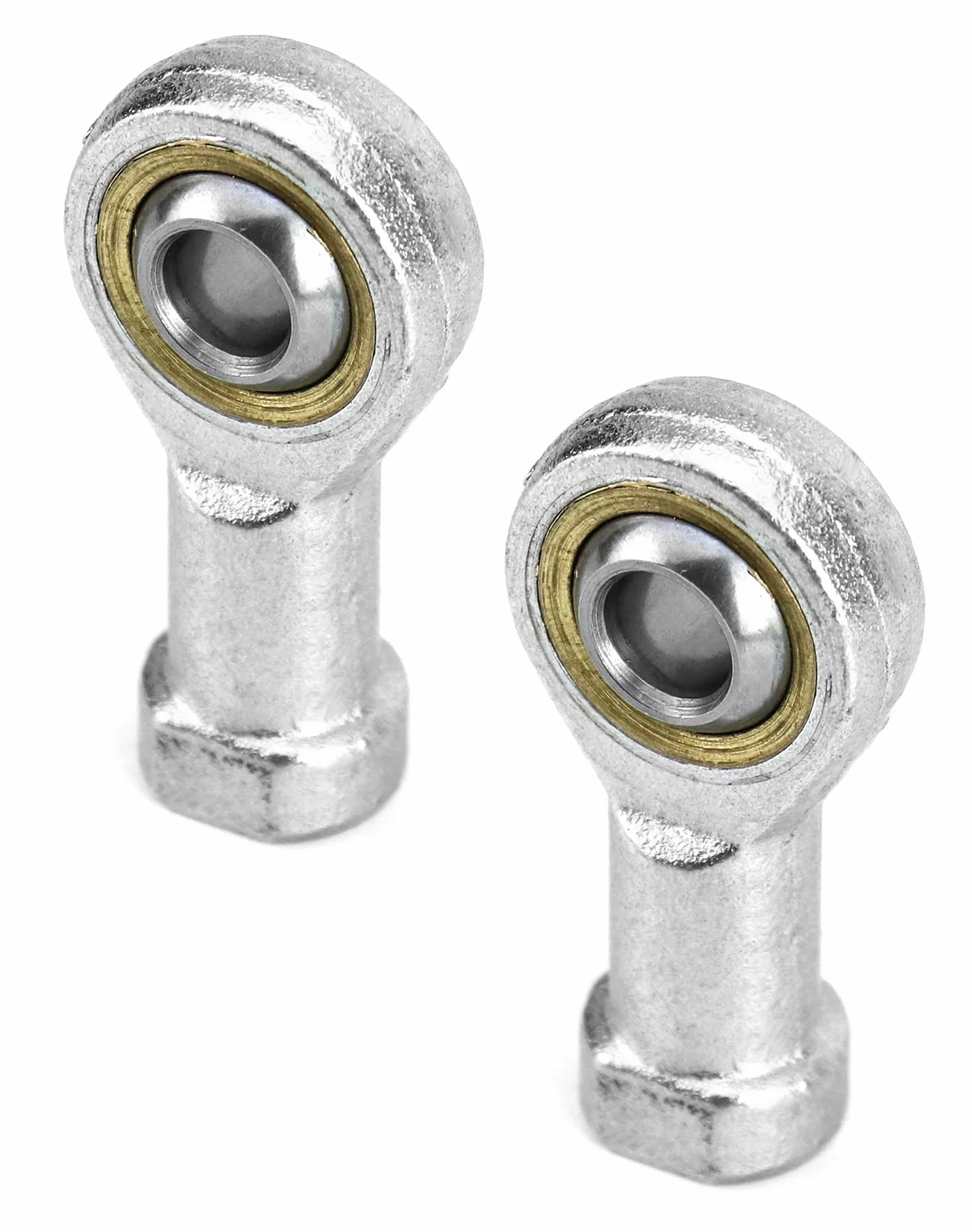 QWORK łożyska przegubowe M8 x 1,25 8 mm gwint wewnętrzny samosmarujące