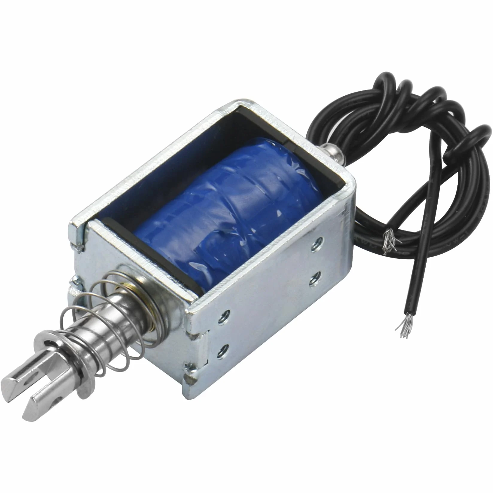 Hechen elektromagnes elektromagnetyczny, HS-0837B, DC24V 1.4A 15N, skok 10mm, zamek do drzwi z otwartą ramą typu Push Pull