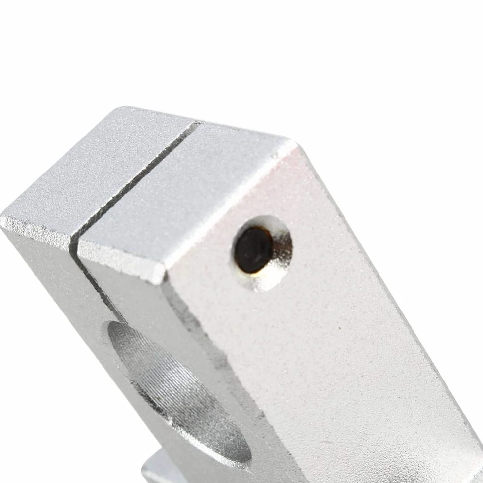 SK16 16 mm liniowy wspornik wału szyny liniowej, Keenso 2 szt. 16 mm liniowa prowadnica wału szyny wspornik pionowa oś optyczna uchwyt do XYZ stołu CNC