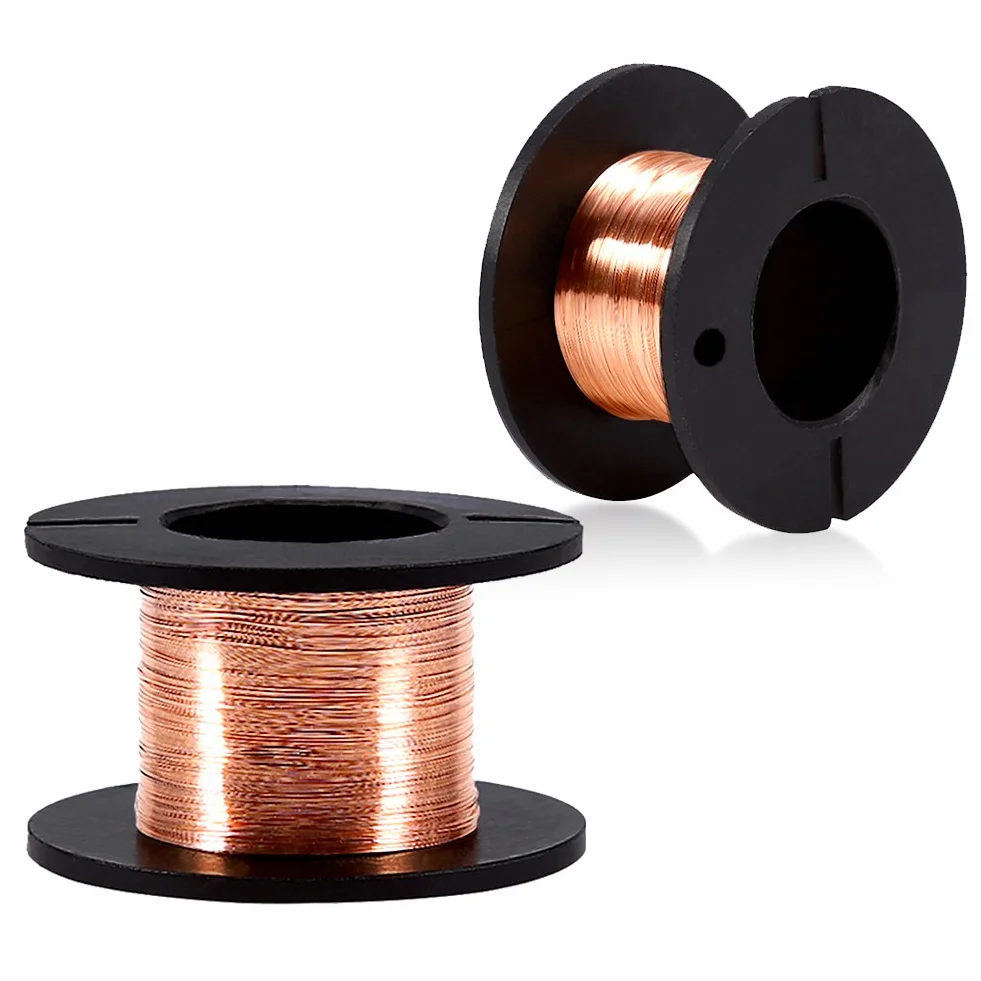 Drut miedziany emaliowany 0.1mm 15m
