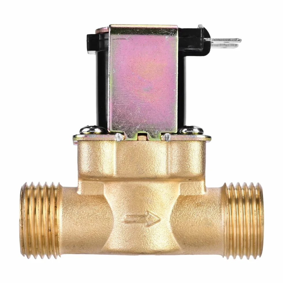 Zawór elektromagnetyczny 1/2" 24 V mosiężny normalnie zamknięty