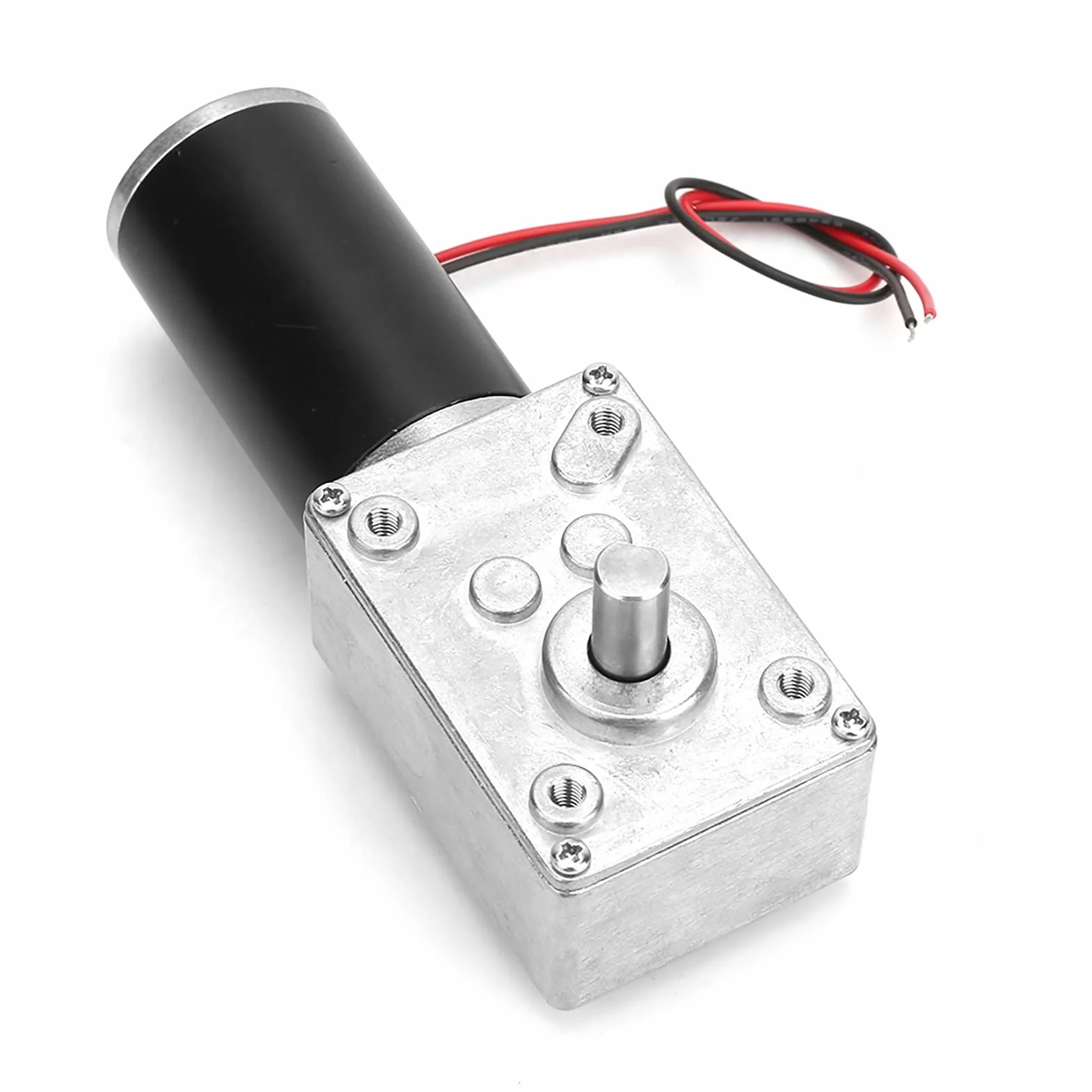 Silnik z przekładnią DC 12 V 50 obr/min Wał 8 mm Odwracalny