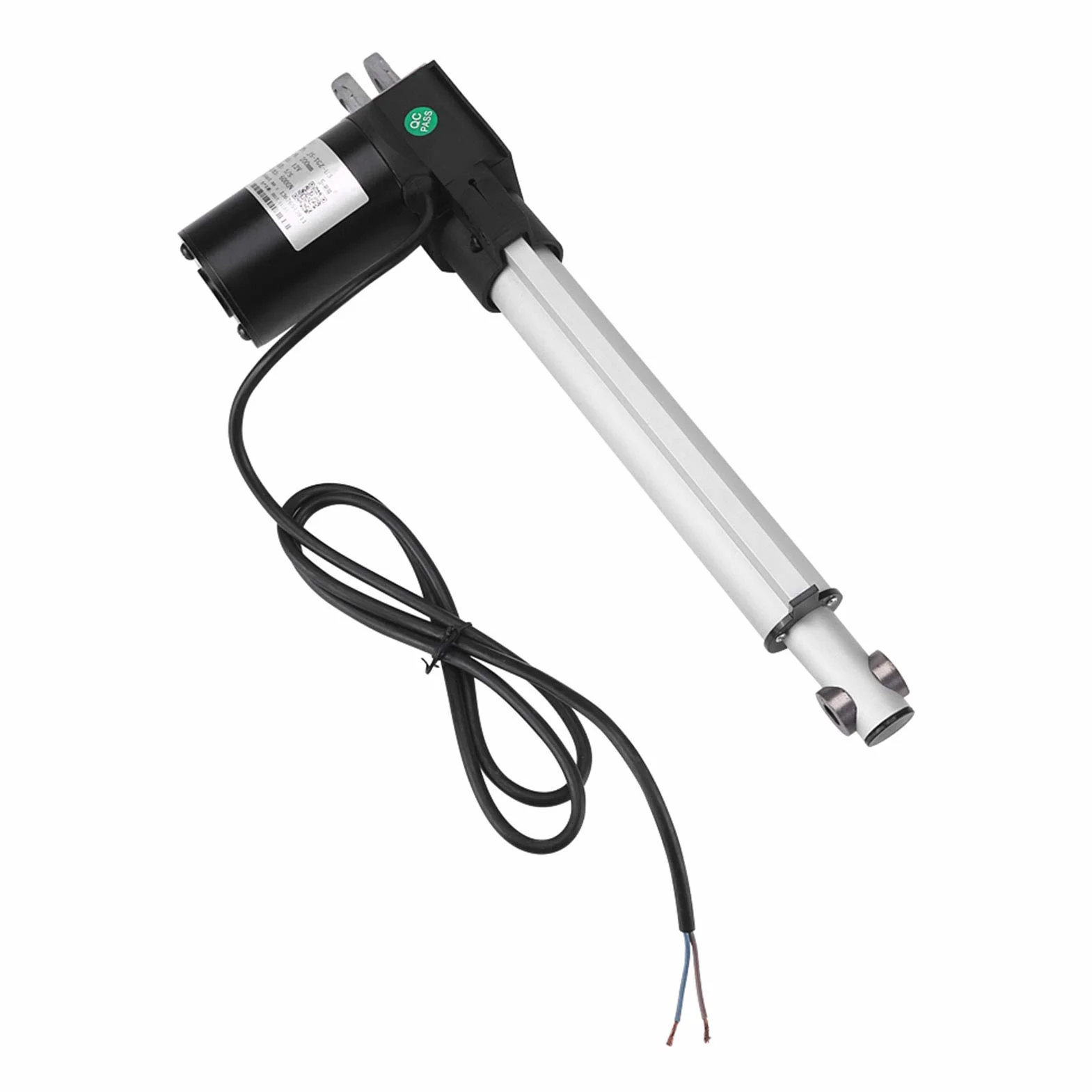 Siłownik Liniowy, Siłownik Liniowy DC 12 V, 6000N IP54 Metal Szybko Wysuwany Czułe Działanie Maksymalny Skok Podnoszenia Silnik Elektryczny, Siłowniki Ruchu Liniowego (200 mm)