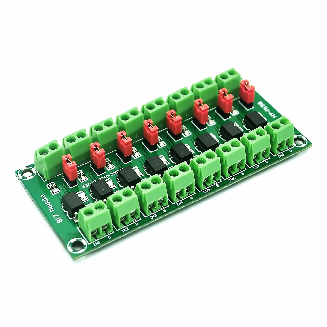 PC817 8-kanałowy moduł optoizolacyjny 3,6-30V izolacja napięciowa