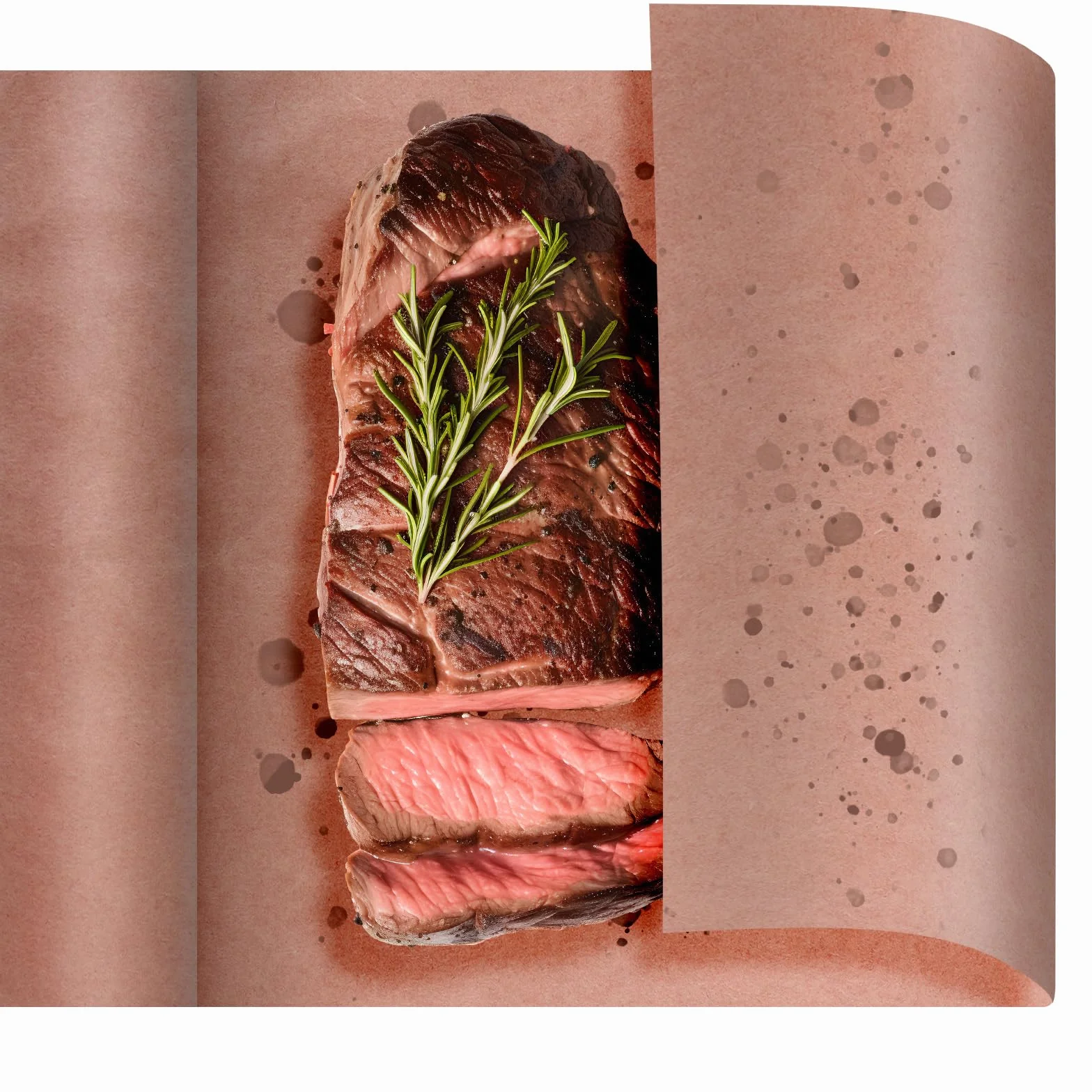 BigKing Metzgerpapier Pink, papier rzeźniczy, mocny papier kraftowy BBQ (45 cm x 30 m) do grilli, smokerów, ryb, idealny do gotowania soczystych potraw