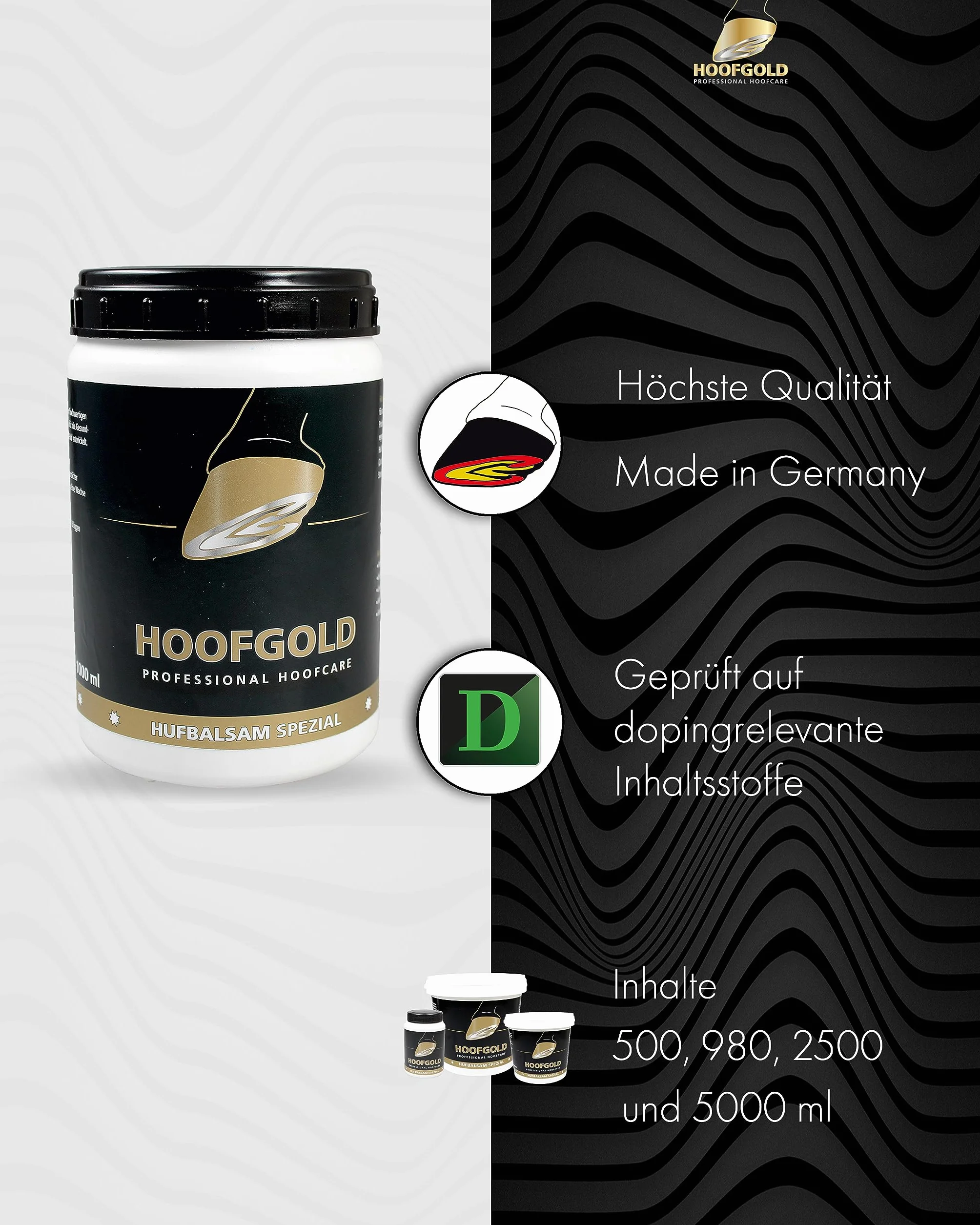 Specjalny balsam do podkowy – konie – Huffett – pielęgnacja kopyt – suche kopyta – 500 ml