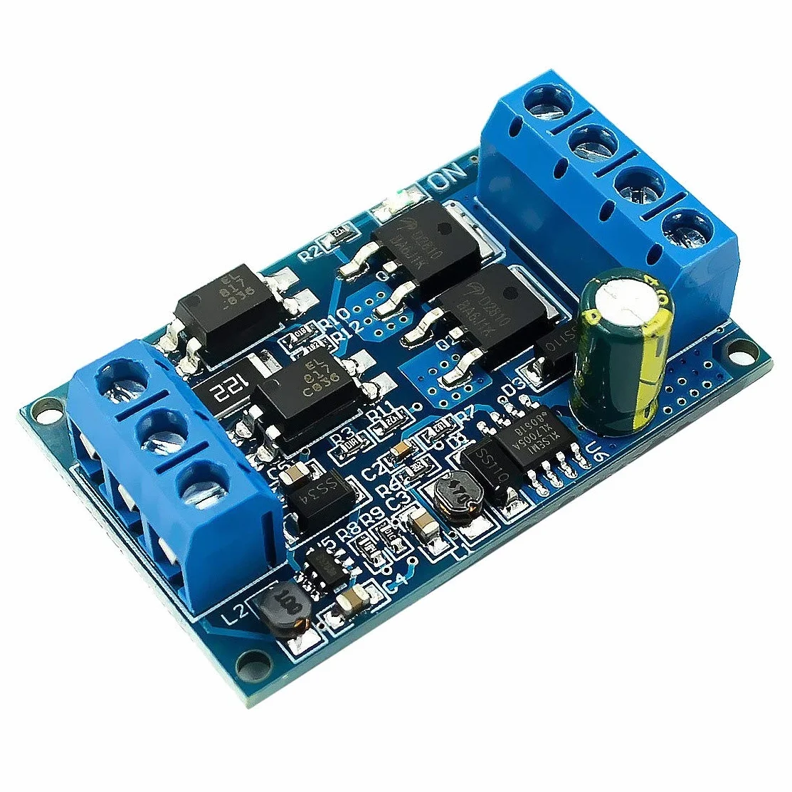 Dc 4 V-60 V High-Power Mos Fet Trigger Drive Switch Moduł Board Pwm Regulowany Kontroler Moduł Dual-Mos