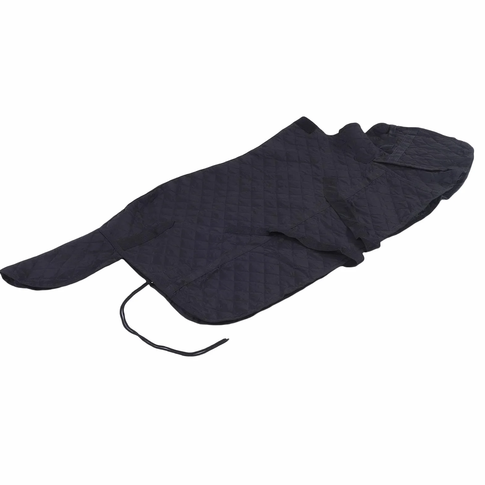 Cryfokt Wodoodporny Kocyk dla Konia Regulowany Krój na każdą porę Roku Czarny Pikowany Pongee 80-110 Cm Szyja 150-200 Cm Brzuch
