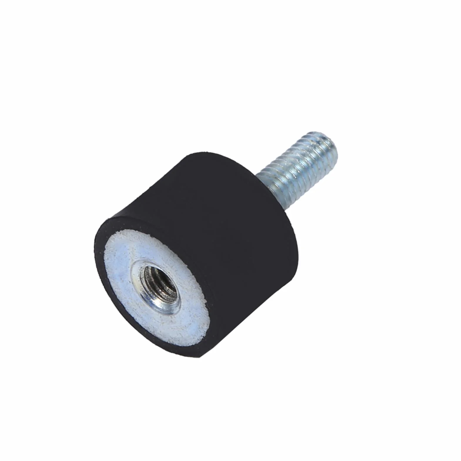 Gumowe łożyska tłumiące, 4 sztuki antywibracyjny silent block, guma + stal powlekana cynkiem, amortyzator gumowy izolator, mocowania do izolacji wibracji do samochodu, łodzi (VD20*15 M6*18)