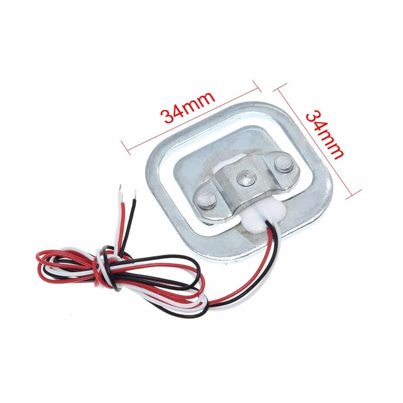 12 sztuk półmostka ogniwo obciążeniowe 50 kg, półmostkowe czujniki rozciągania + 3 moduły HX711 do mikrokontrolera Arduino DIY