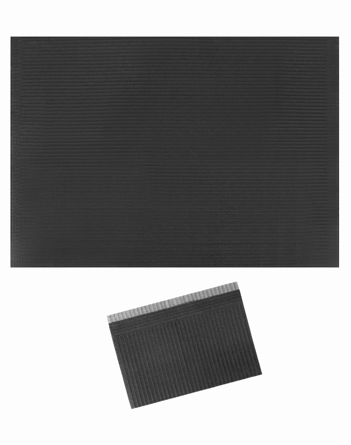 QWORK Zestaw 125 jednorazowych śliniaków na zęby tatuaż 33x45 cm 3-warstwowa wodoodporna ochrona